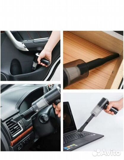 Автомобильный пилесос с usb зарядкой