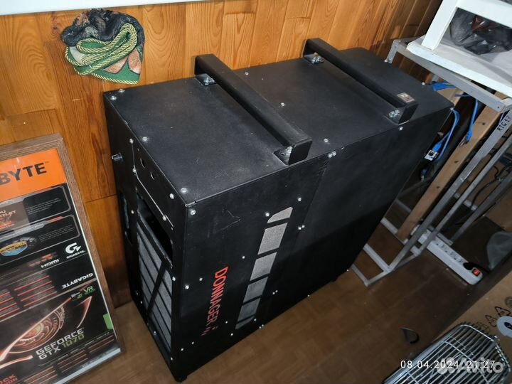 Корпус для фермы майнинг закрытый