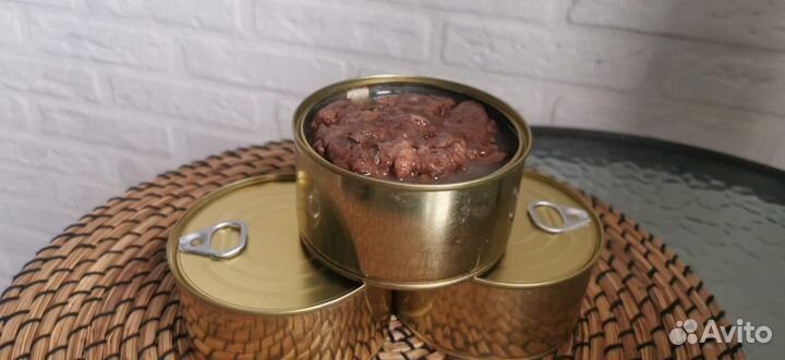 Тушенка из мяса лося