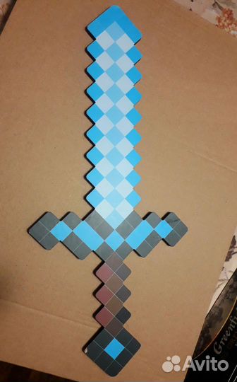 Алмазный меч майнкрафт