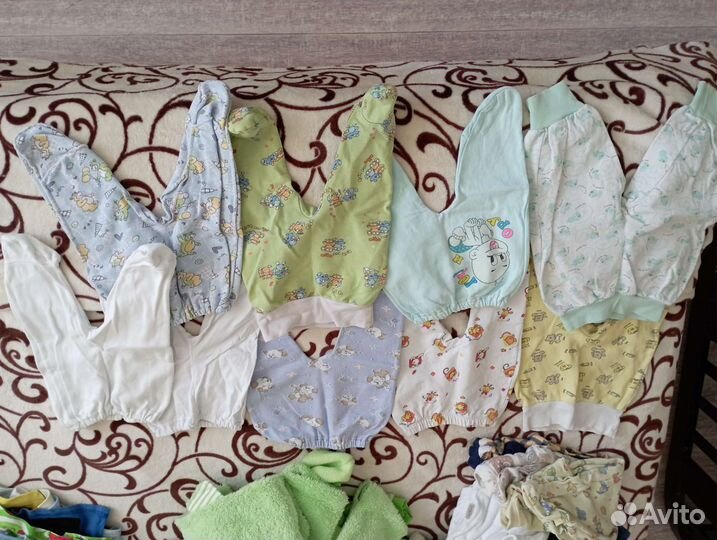 Детская одежда б/у для мальчика пакет 50-58