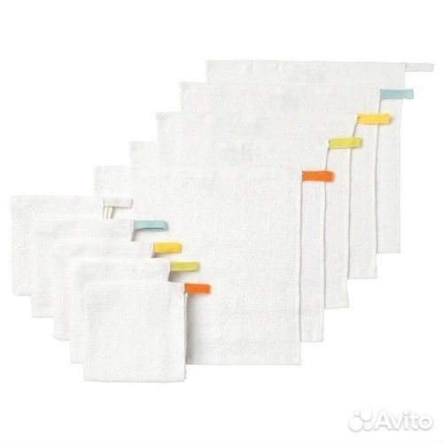 Полотенца Крама IKEA 30х30см-набор 10штук