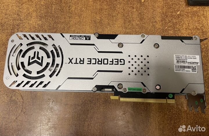 Видеокарта RTX 3080 10gb galax