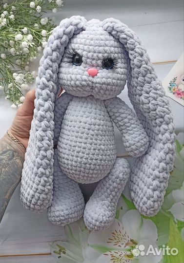 Мягкая игрушка заяц. Ручная работа