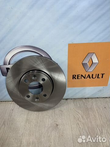 Тормозной диск перед Renault logan 2 Лев, Прав