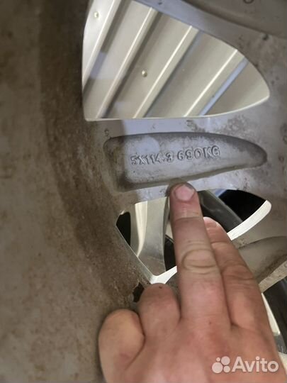 R17 Goodyear Eagle Sport 225/50, PCD 5x114.3 DIA 114.3