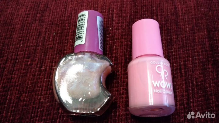 Лак для ногтей пакетом