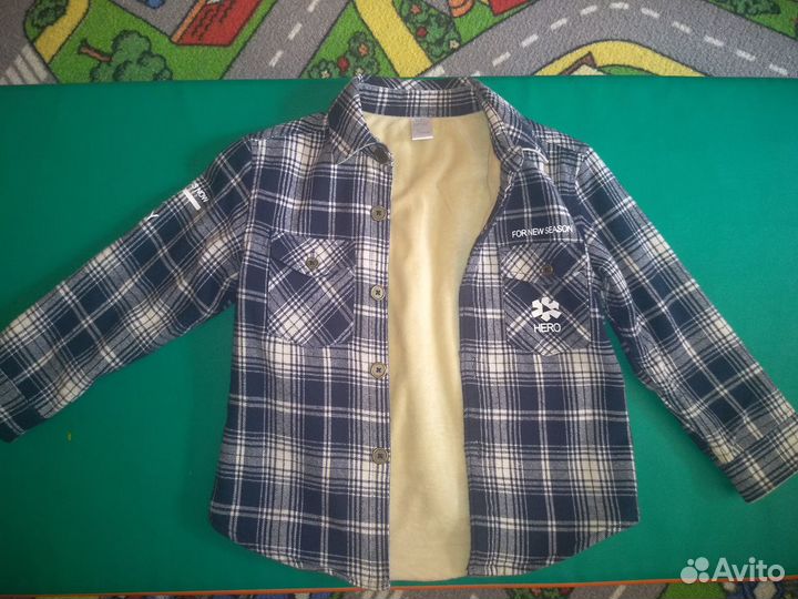 Рубашка на мальчика 110