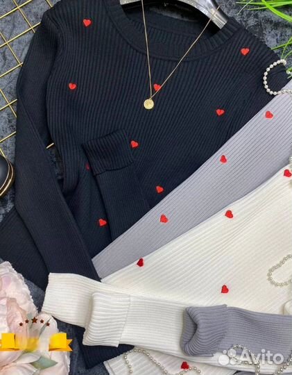 Женская водолазка гольф, разные цвета