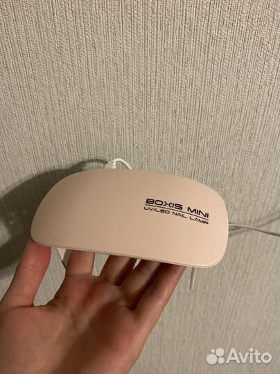 Лампа для маникюра новая