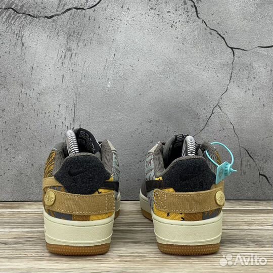 Кроссовки Nike Air Force1 Travis Scott Cactus Jack