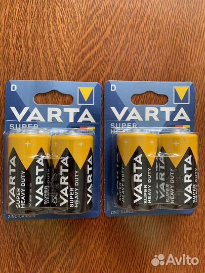 Батарейки varta D