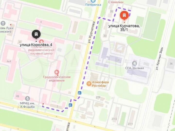 Квартира-студия, 30 м², 7/15 эт.