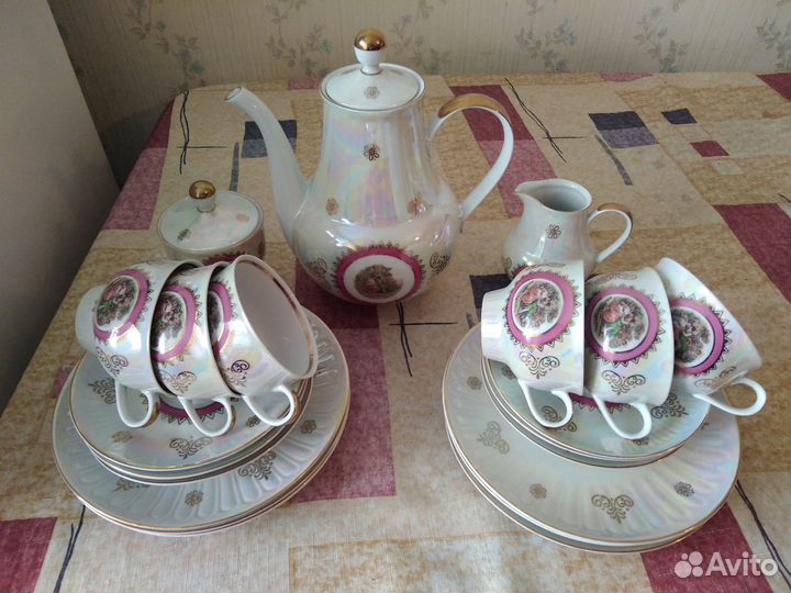 Сервиз кофейный Мадонна, гдр, 70-х годов