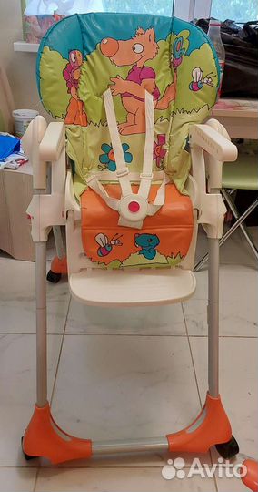 Стульчик для кормления chicco polly