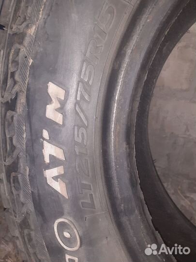 Резина hankook dynapro ATM 215/75 R15