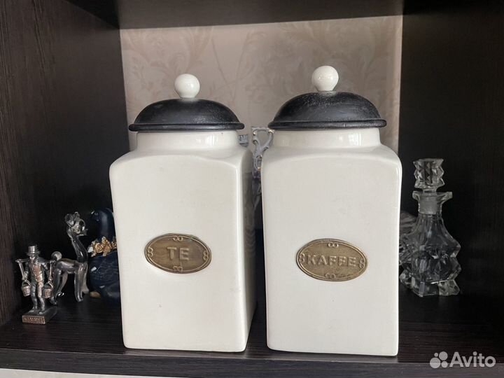 Керамические банки для кофе и чая, Швеция