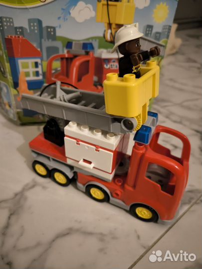Lego duplo пожарная машина