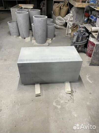 Кофейный столик из бетона на заказ