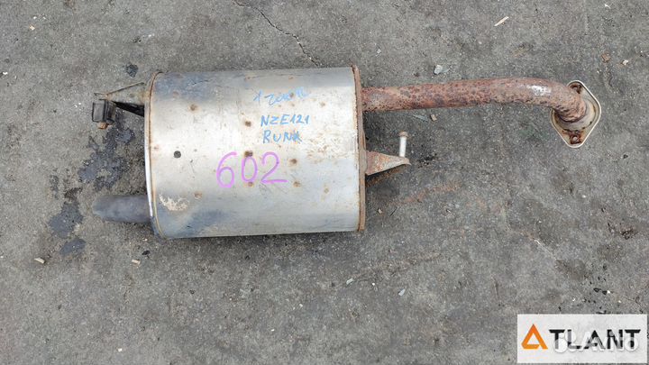 Глушитель toyota corolla runx