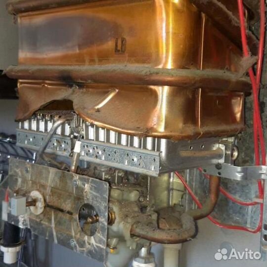 Пайка теплообменников газовых колонок