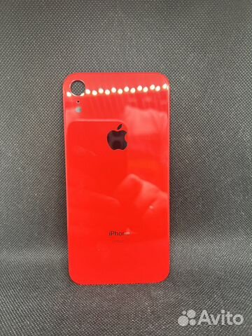 Задняя крышка для iPhone xr красная новая