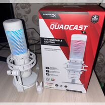 Микрофон HyperX QuadCast S белый