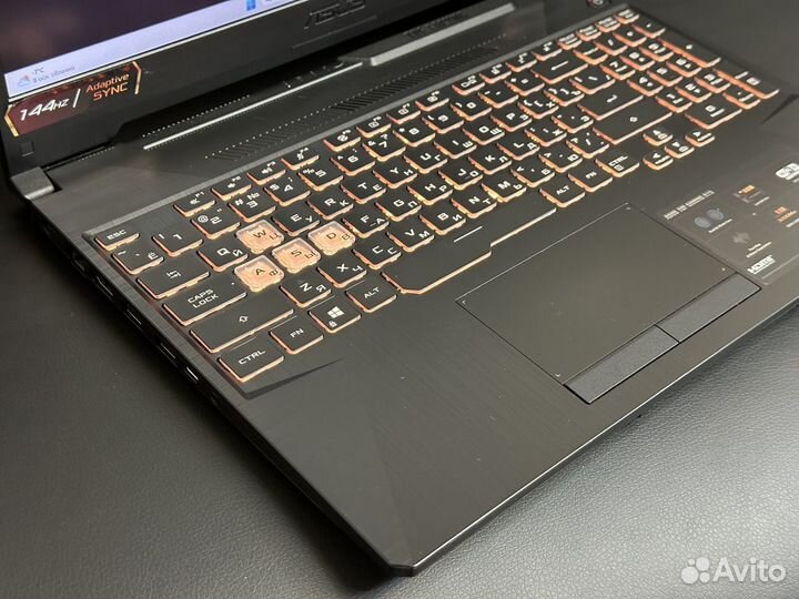 Игровой Asus TuF F15 RTX3050 / Ryzen 7 / 12 озу