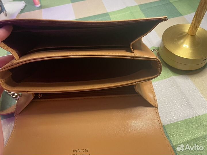 Клатч женский коричневый