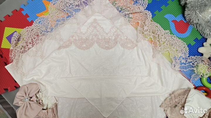 Комплект на выписку для девочки весна лето