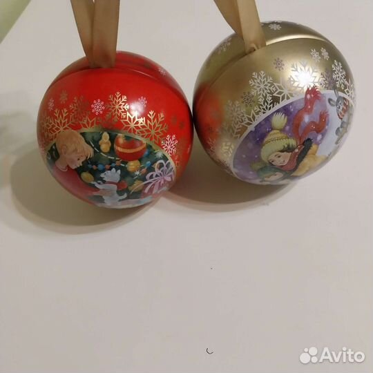 Шар новогодний 8 см от 