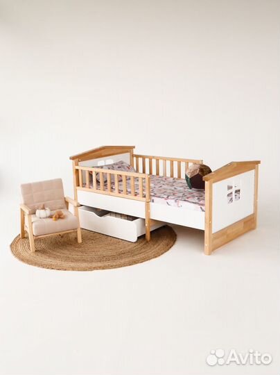 Детская растущая кровать simba