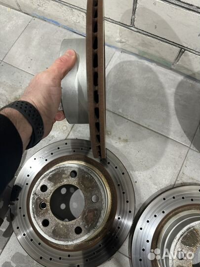 Штатные тормоза на BMW F30 320i