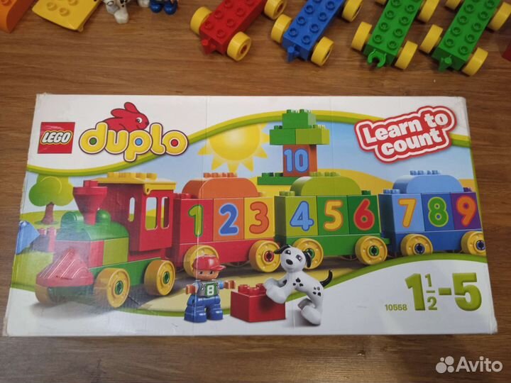 Lego duplo паровоз