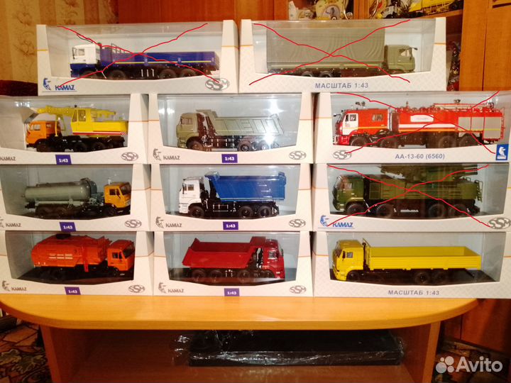 Модели Камазов