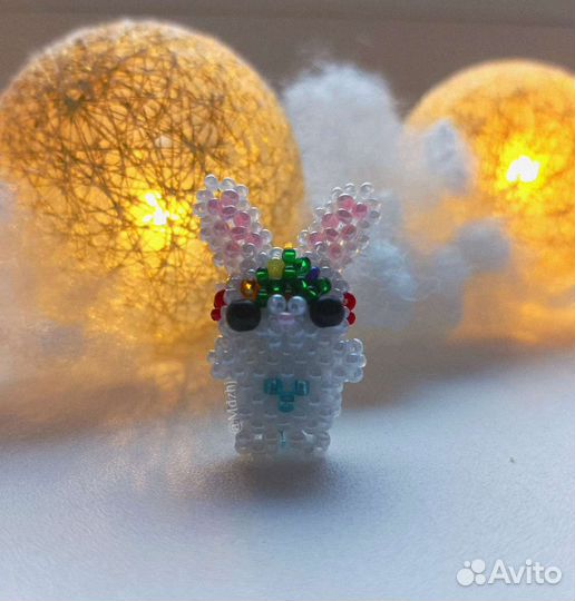 Мини фигурка из бисера