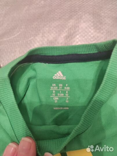 Футболка adidas 92 р