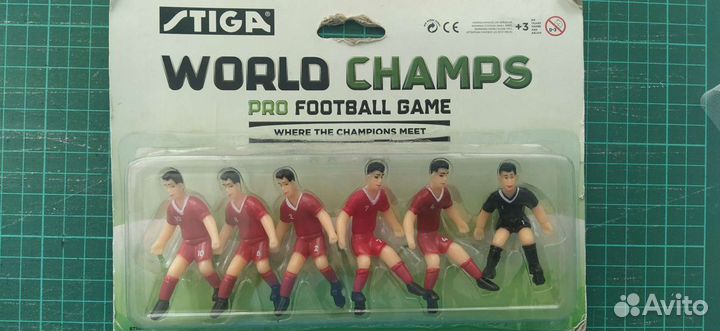 Настольный футбол Stiga команда футболистов