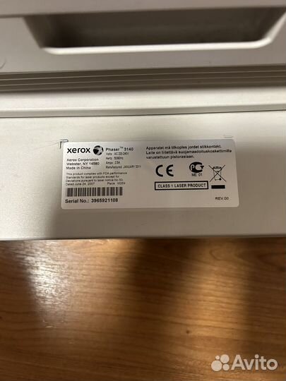 Принтер xerox phaser 3140