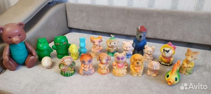 Резиновые игрушки СССР