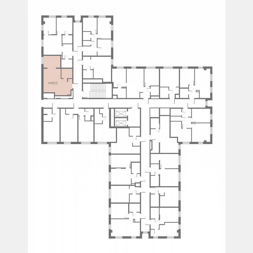 Апартаменты-студия, 38,6 м², 13/13 эт.
