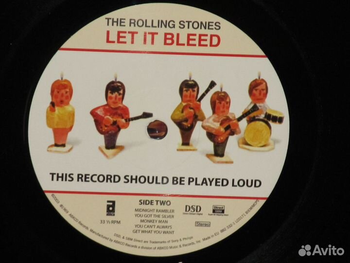 The Rolling Stones 1969 Let It Bleed