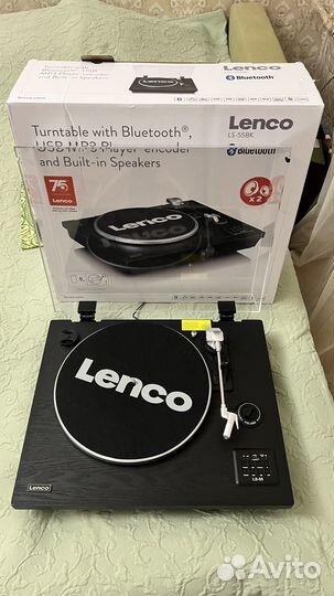 Проигрыватель lenco LS 55 BK