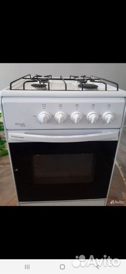 Газовая печка с духовкой новая