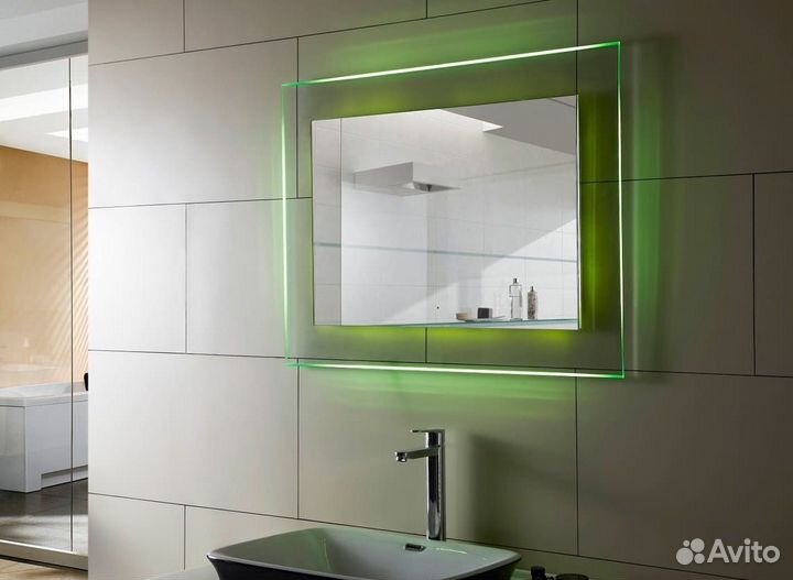 Круглое зеркало с подсветкой