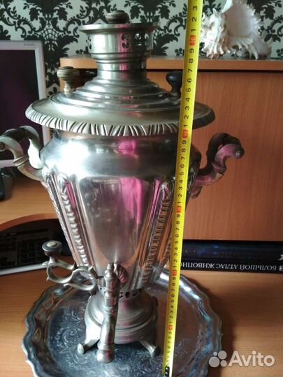 Самовар рюмкой жаровой 100лет