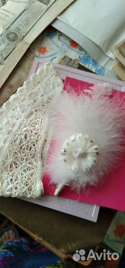 Палантин,воротничёк на коклюшках СССР