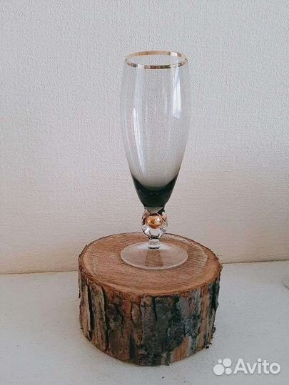 Хрустальные бокалы для шампанского