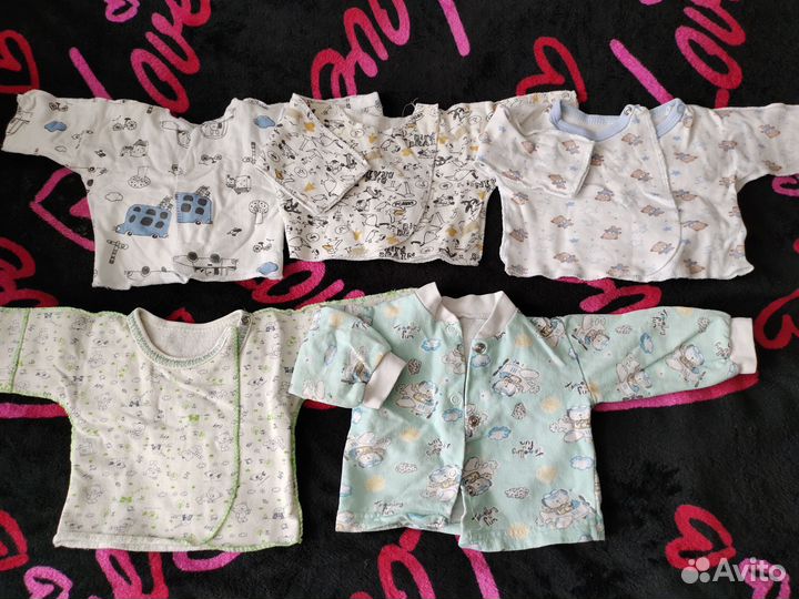 Вещи на мальчика до 5мес