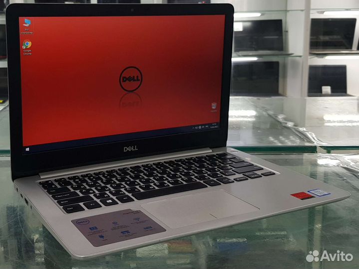 Компактный Ноутбук Dell i5 8gb nvme IPS FHD